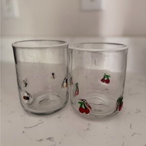 Anthropologie Icon Juice Glasses 2 for $18